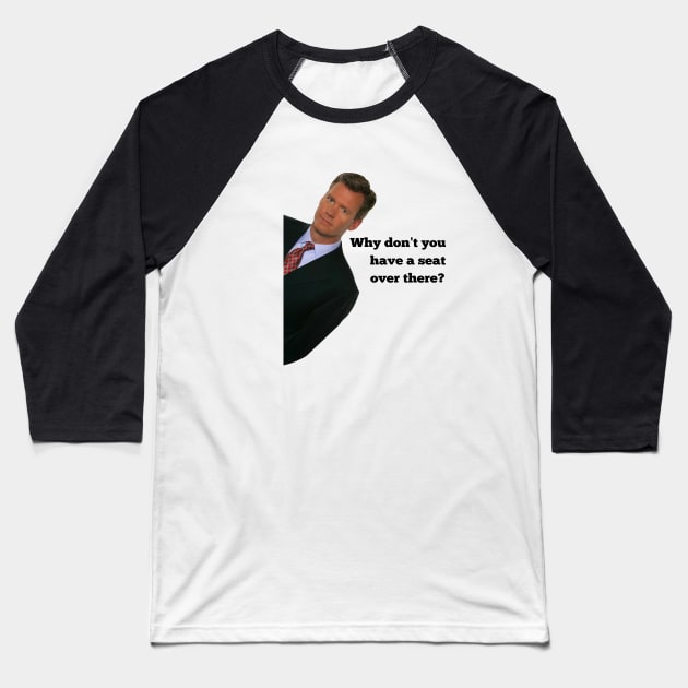 Chris Hansen funny meme Baseball T-Shirt by Ac Vai